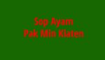 Sop Ayam Pak Min